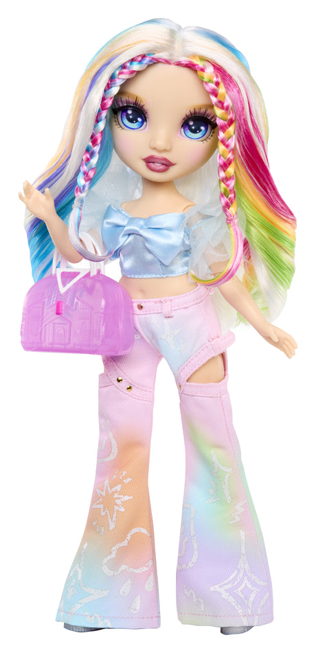 Rainbow High - Amaya's Rainbow Closet Playset -  Poupée exclusive incluse - Tenues - Chaussures - Sacs - Porte-vetements - Des 4 ans