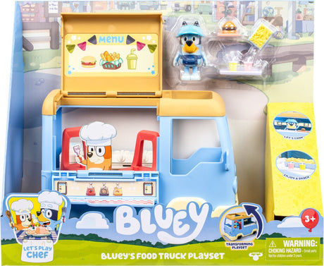 Le Foodtruck - BLUEY - 1 figurine + 4 accessoires - Des 3 ans