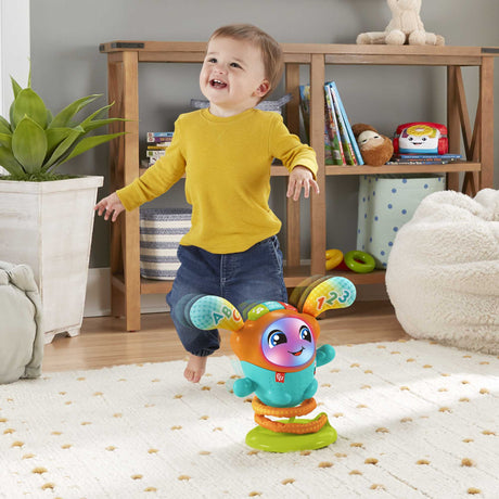 Fisher-Price-Mon Petit DJ, jouet d'éveil musical, version française HJP88