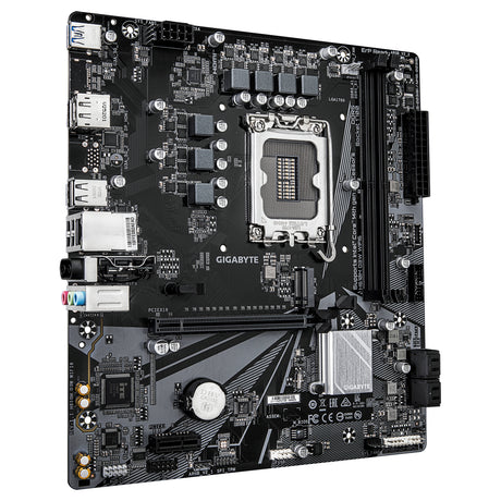 Carte mere - GIGABYTE - H610M D3W WIFI6 - Format Micro-ATX - Chipset Intel H610 - WiFi 6 & DDR4
