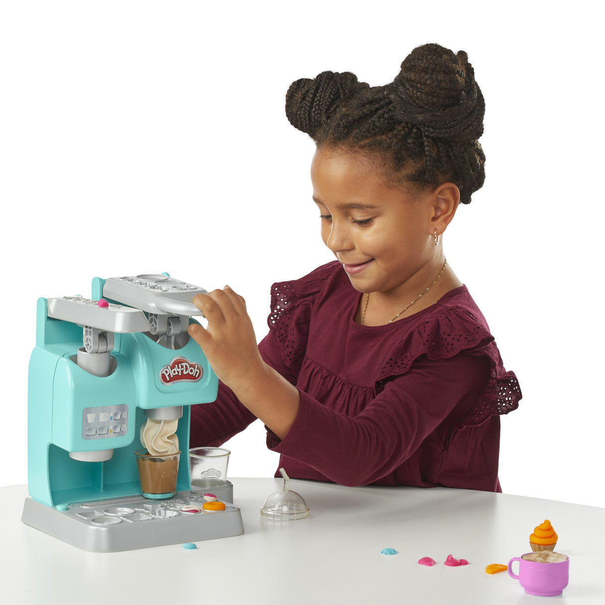 Play-Doh Mon super café, Pâte a modeler, Machine a café jouet pour enfants des 3 ans, Kitchen Creation