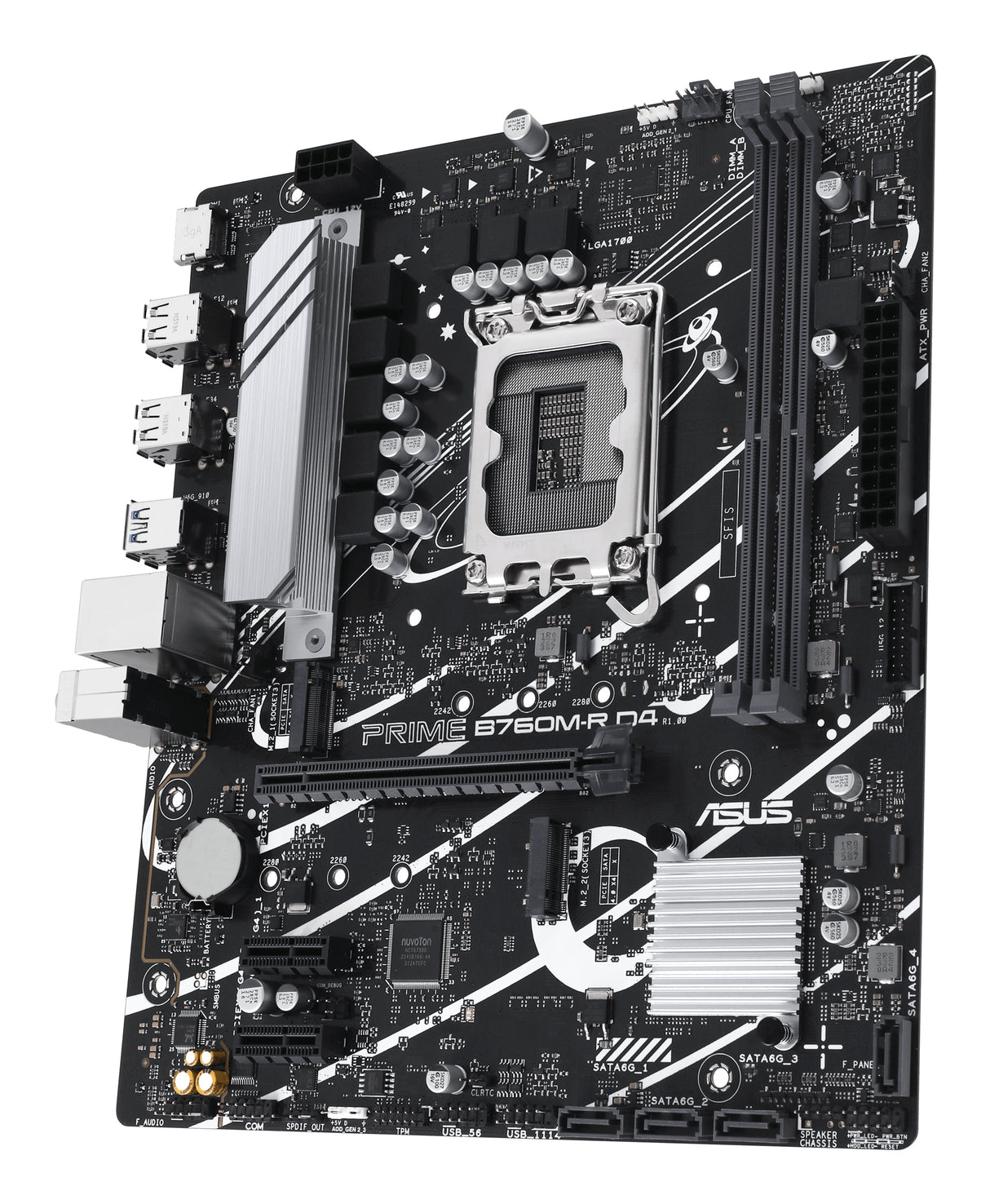 Carte mere - ASUS - PRIME B760M-R D4 - Intel B760 LGA 1700 micro ATX