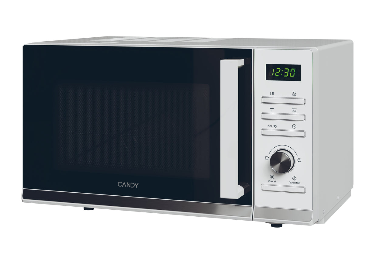 CMGA23TNDW Micro-ondes Gril CANDY Moderna - 23L - MO : 700W - Gril : 1000W - UI digitale Fonction Décongélation poids