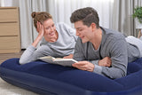 Matelas gonflable camping - BESTWAY - 67225 - 2 places - 1,91m x 1,37m x 22cm - Avec pompe a pied intégrée