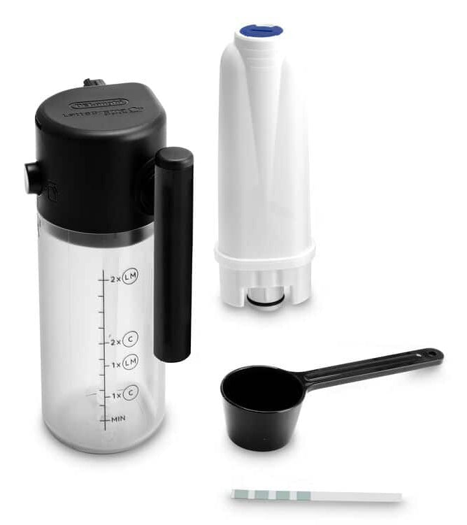 Machine expresso broyeur - De'Longhi - Magnifica start - ECAM220.61.W - 4 recettes - Blanc inox