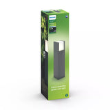 Lampe sur pied - PHILIPS - Arbour - 4000K - Anthracite - 1x6 W - IP44