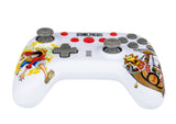 Manette de jeu - Nintendo Switch, Switch 2 et PC - One Piece - Filaire - Blanc - Fonction vibration - Câble 3 m - Luffy - Konix