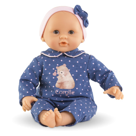 Poupon - COROLLE - Bébé Calin Capucine - Ourson - 30 cm - Des 18 mois