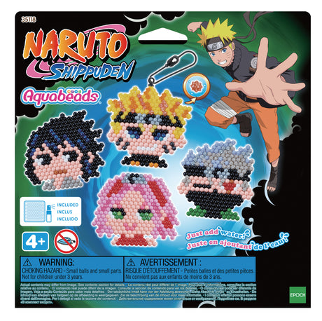 Le kit porte-clés Naruto - Aquabeads - 35118