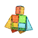 Tuiles magnétiques - GEOMAG - Tiles Gems 4100 - 16 pieces - Formes géométriques - Effet cristal