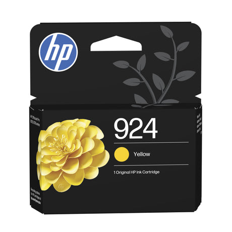HP 924 Cartouche Encre Authentique jaune