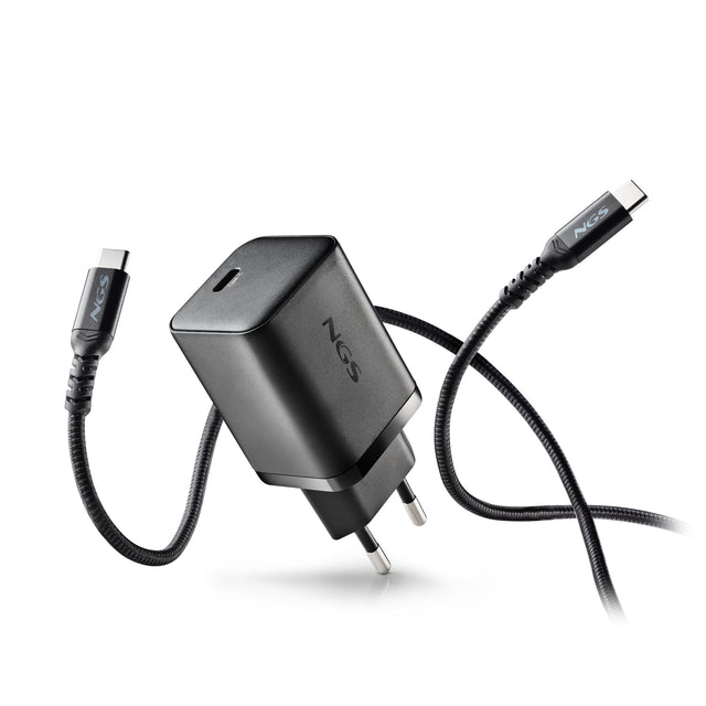 Chargeur secteur NGS Bud 1x USB-C 65W (Noir)