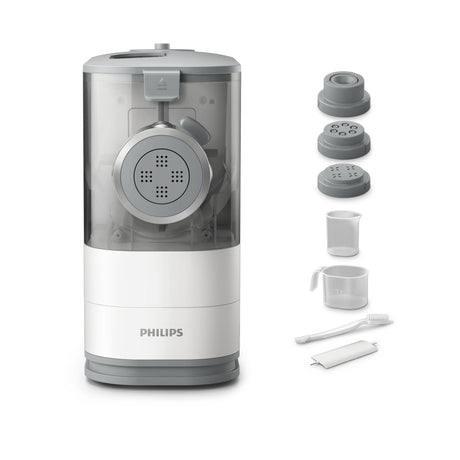 Machine a pâtes fraîches - PHILIPS - HR2345/19 - Série 5000 - 4 formes de disques - 150W - Blanc