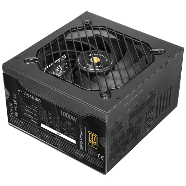 Alimentation ATX Mars Gaming MPB Pro-SI - 1000W (Noir)