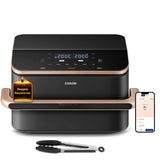 Friteuse sans huile COSORI - Dual Blaze Twinfry Chef Edition - Capacité 10L - 6 programmes - 2800W - Noir