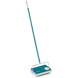 Leifheit Regulus carpet sweeper turquoise and white 11700