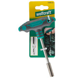 wolfcraft Tournevis à poignée en T avec port-embout 1235000