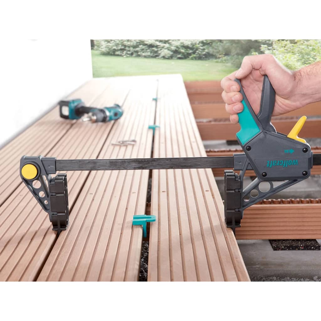 wolfcraft Ensemble de pose de plancher 6988000