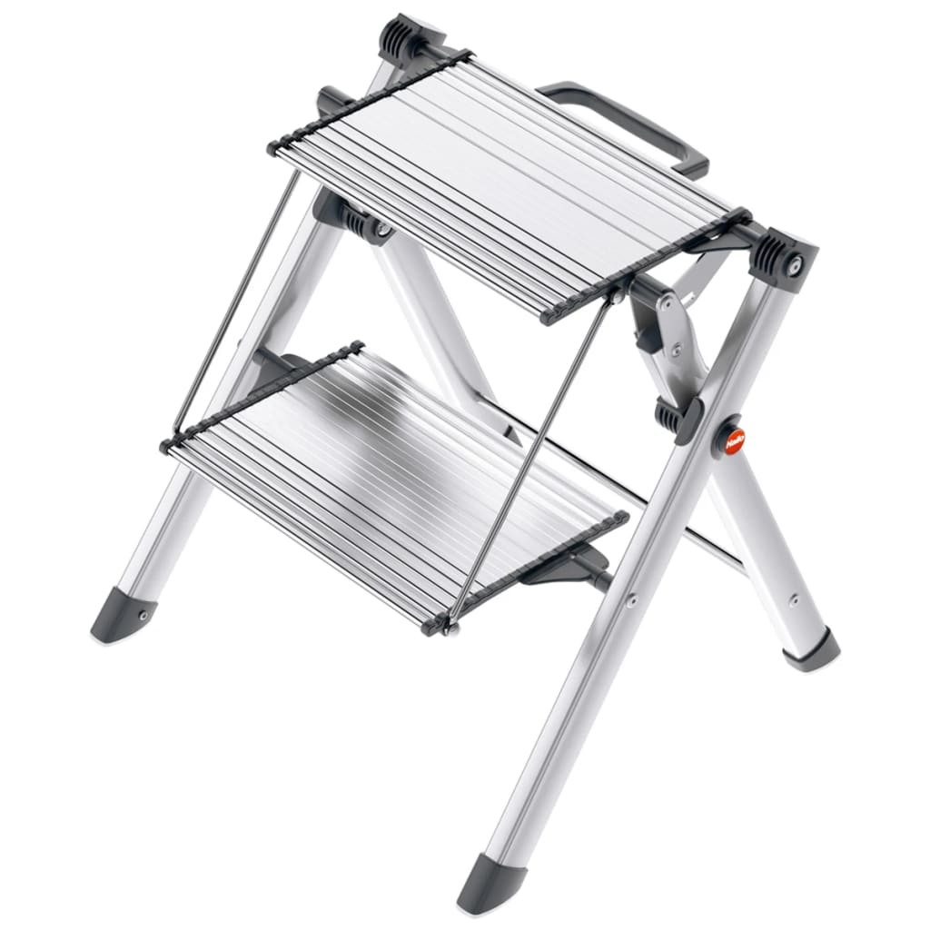 Hailo Stepladder 2 steps Mini Comfort 45 cm Aluminum 4310-100