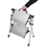 Hailo Stepladder 2 steps Mini Comfort 45 cm Aluminum 4310-100