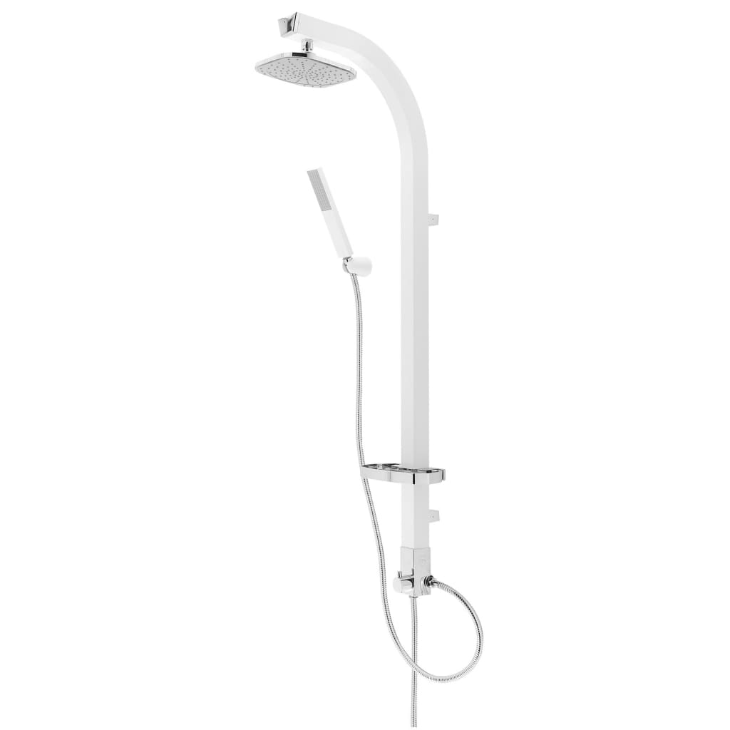 SCHÜTTE MADAGASKAR overhead shower set white-chrome