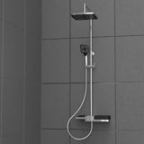 SCHÜTTE Ensemble de douche au-dessus de tête BLUEPERL Chrome