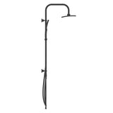 SCHÜTTE MALLORCA overhead shower set matt black