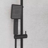 SCHÜTTE MALLORCA overhead shower set matt black