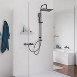 SCHÜTTE MALLORCA overhead shower set matt black