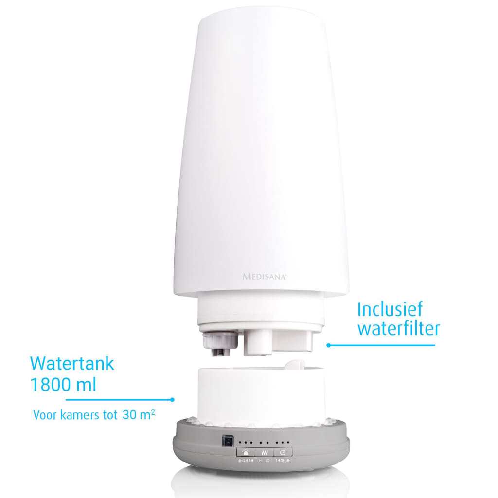 Medisana Humidificateur d'air AH 670 35 W Blanc