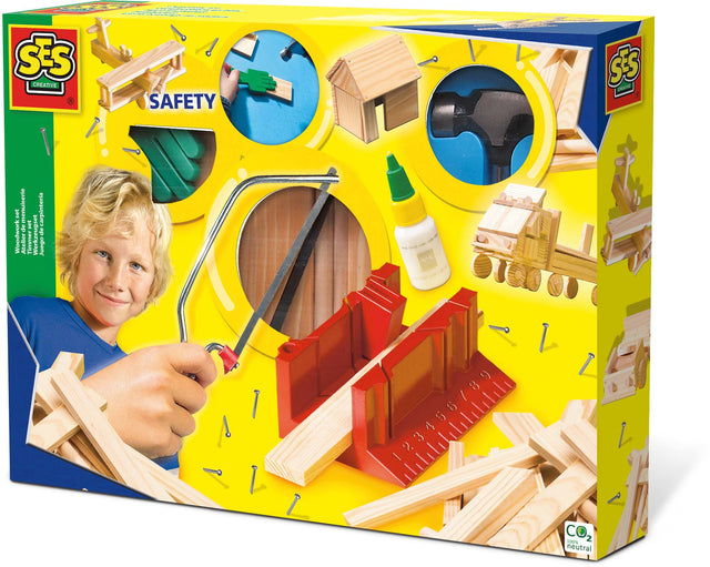 Atelier de menuiserie grande - SES CREATIVE - Kit complet - Jouets en bois