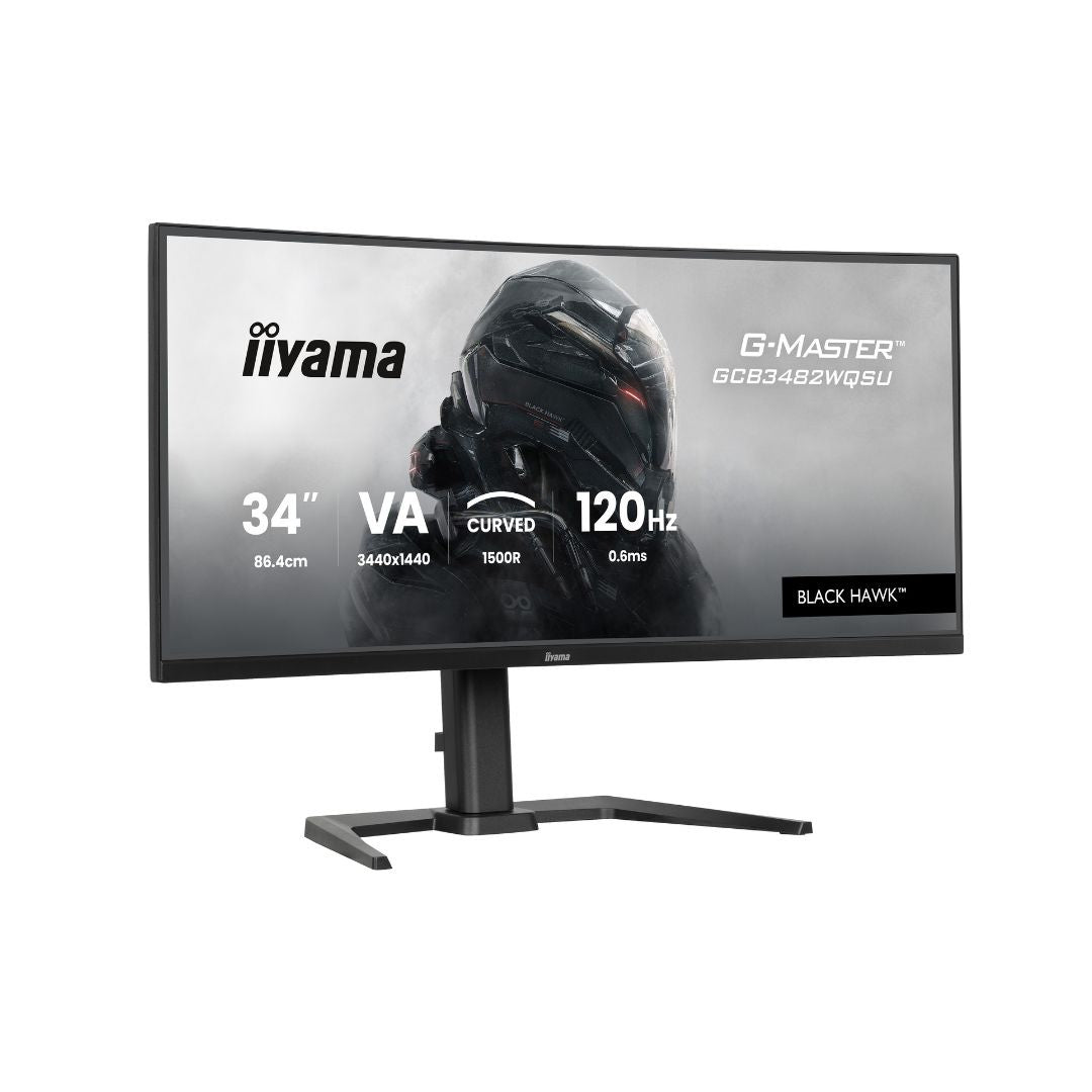 Ecran IIYAMA 34 0.6ms G-Master Black Hawk VA Incurvé 21:9 3440x1440 120Hz 500 c