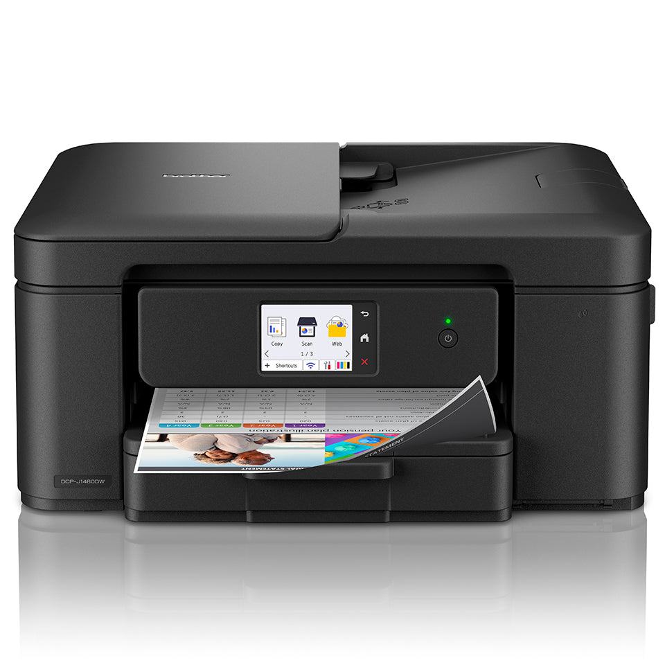 Imprimante multifonction - BROTHER - DCP-J1460DW - 3-en-1 - Wi-Fi - Jet d'encre - A4