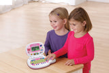 VTECH - Ordi P'tit Genius Ourson Rose - Ordinateur Éducatif Enfant - De 2 a 5 ans