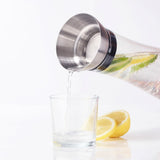 HI Water Carafe with Pouring Spout Transparent 1.2 L