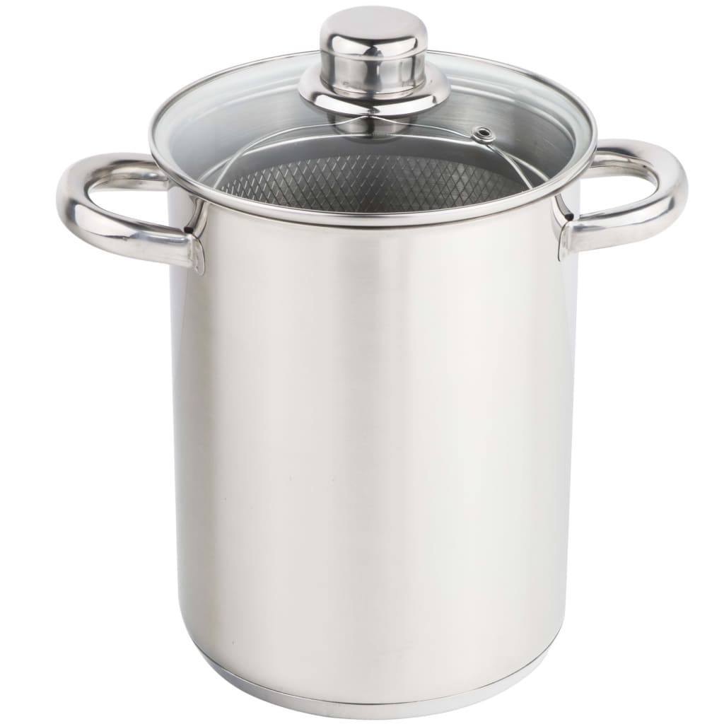 HI Asparagus pot 4 L Silver