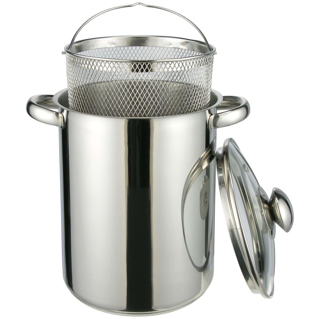 HI Asparagus pot 4 L Silver