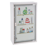 HI Medicine cabinet 30 x 15 x 50 cm Stainless steel