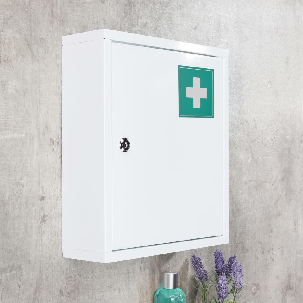 HI Medicine cabinet 31.5x10x36 cm Steel