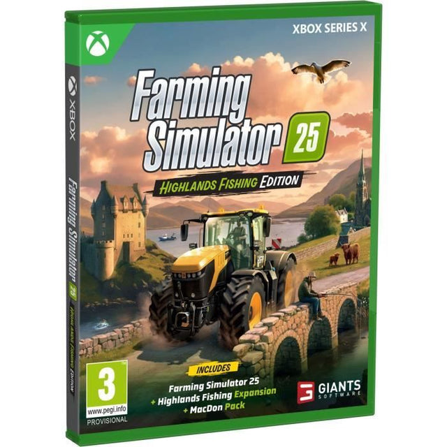 Farming Simulator 25 : Highlands Fishing Edition - Jeu Xbox Series X