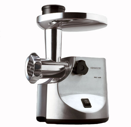 Hachoir a viande - KENWOOD MG510 - Puissance 450W - Corps et vis en métal - 3 grilles en acier