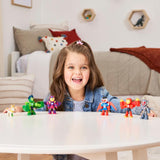 Pack 6 figurines Iron Man Avengers en armure, Marvel Iron Man and his Awesome Friends, des 3 ans