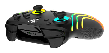 Manette de jeu - Nintendo Switch 2 - Afterglow Wave - RGB - Sans fil - Noir - Turtle Beach
