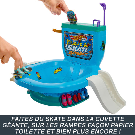 Hot Wheels Skate-Tirez la Chasse : C'est Parti !-Coffret fingerboard HXL16