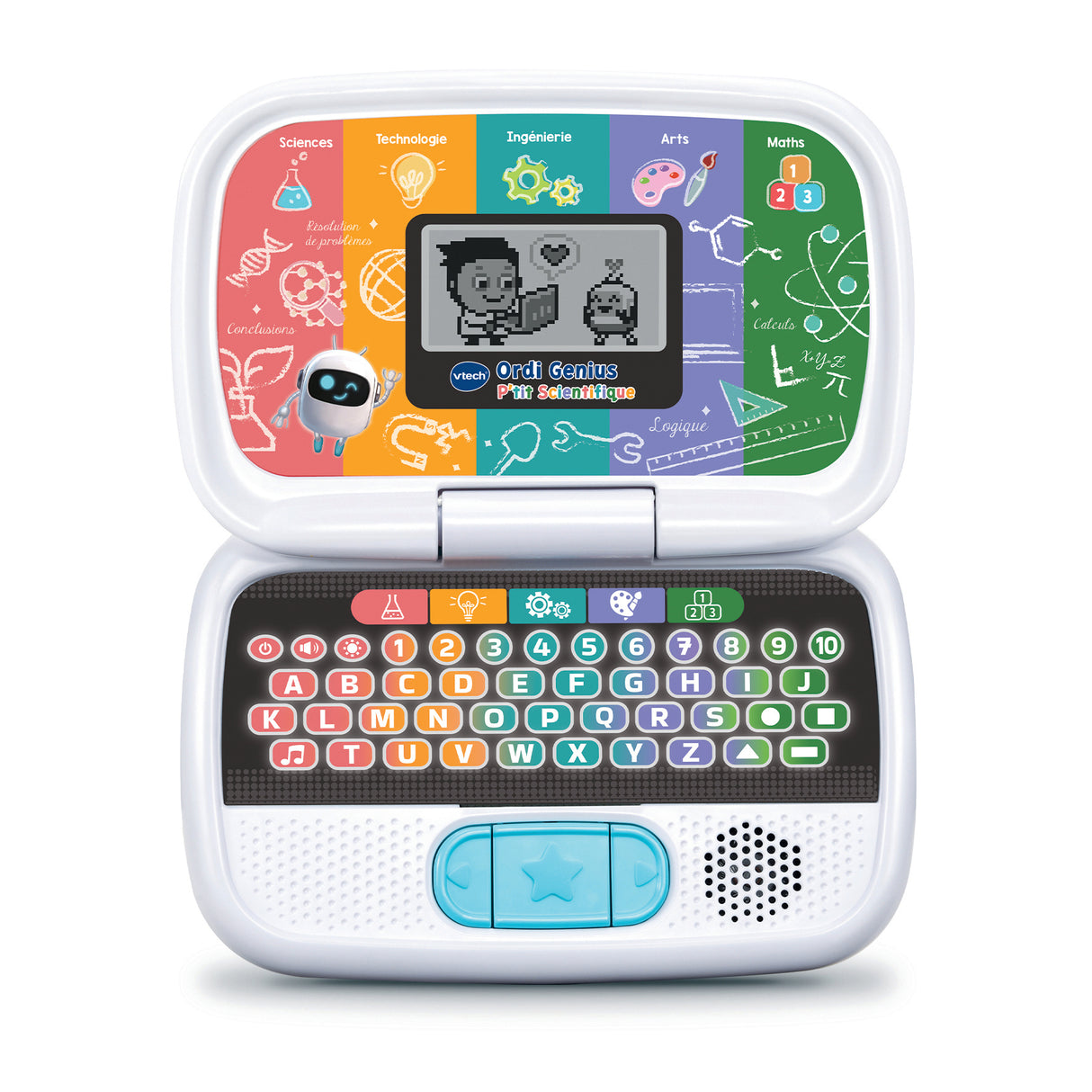 VTECH - ORDI GENIUS P'TIT SCIENTIFIQUE - Multicolore