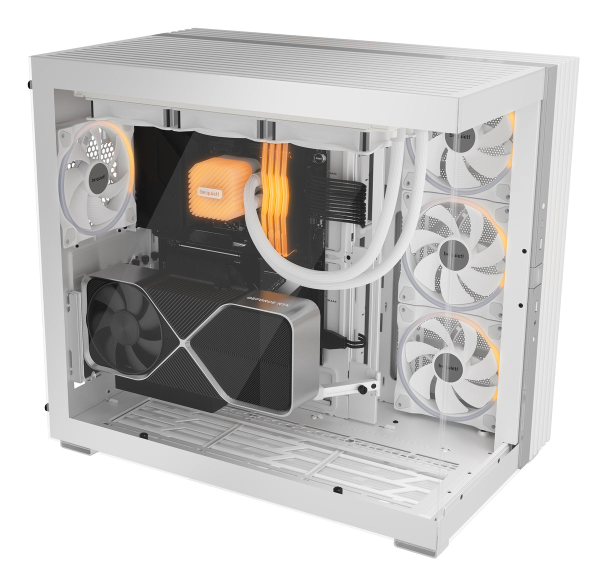 Boitier Grand Tour E-ATX be quiet! Light Base 900 DX RGB avec panneaux vitrés (Blanc)
