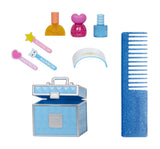 Junior High Pyjama Party - Poupée mannequin articulée 22 cm - Skyler (Bleue) - Nombreux accessoires - a partir de 4 ans