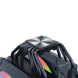 Ventilateur processeur iTek ICY-6HATP RGB (Noir)