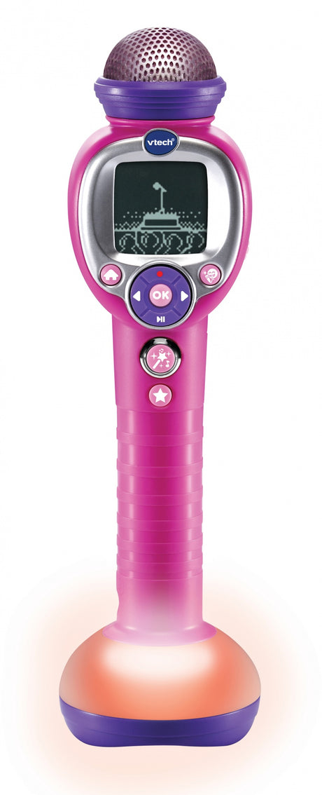 Micro Karaoké Enfant VTECH Kidi Super Star Moov' Rose - 6 ans et +
