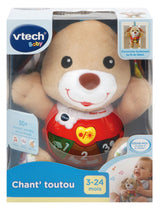 VTECH BABY - Peluche Interactive Enfant - Chant'toutou Brun